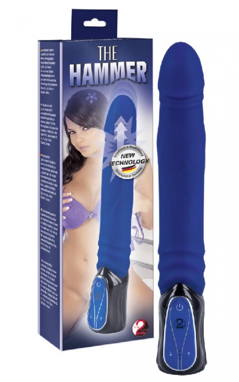 The Hammer Vibrator i blå