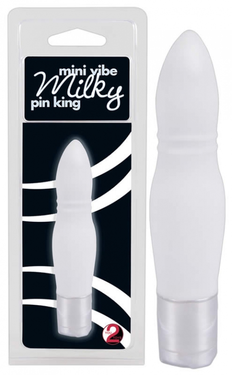Mini Vibe Milky Pin King Vibrator