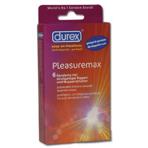 Durex Pleasuremax 6 stk
