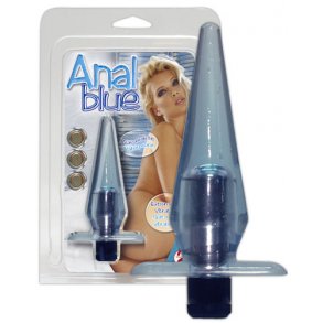 Anal Blue vibrator Buttplug