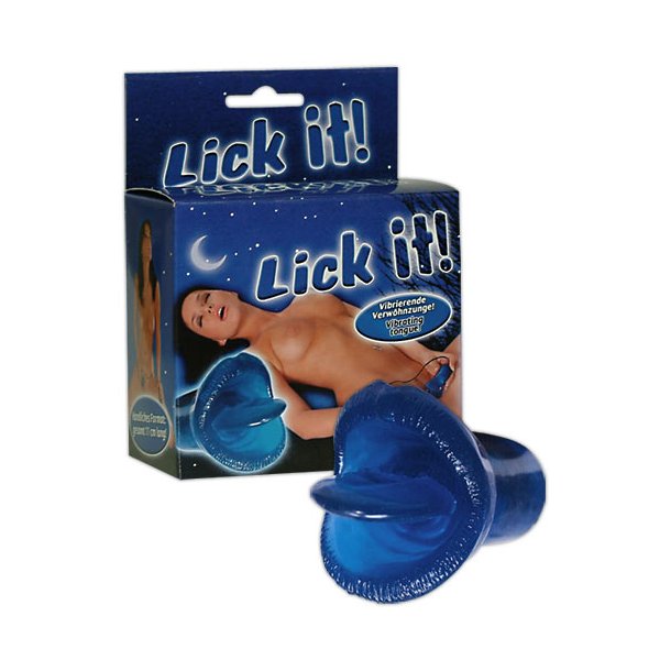 Lick it Blue Masturbations vibrator