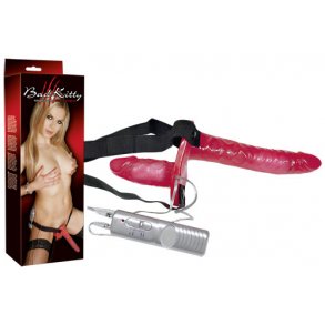 Bad Kitty Vibrator Strap-On Duo