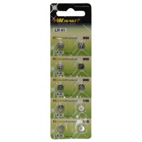 Lithium Batteri LR 41 10 stk
