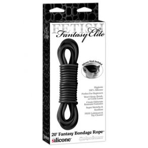 Fantasy Silikone Bondagereb Sort