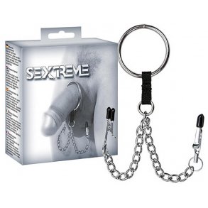 Penisring med k�der og klemmer