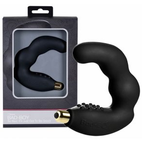 Bad Boy Prostata Vibrator i Sort