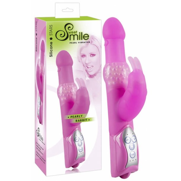 Smile Pearly Rabbit Perlevibrator Dildo