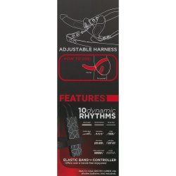 Double Thruster Dobbelt Strap-On Vibrator