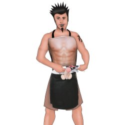 Forklde CHEFCOCK med plys penis