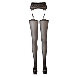 Hofteholder Strmperbukser i net med blonder og sm