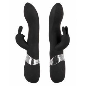 Sweet Smile Blacky Vibrator med Klitorisstimulator