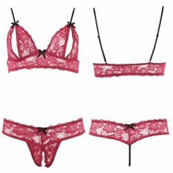 Blonde BH st i rd med slidser