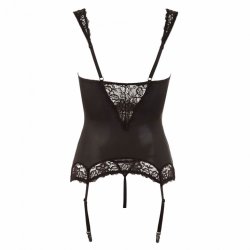 Brystfri Bustier i Sort