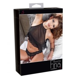 Abierta Fina top og perle g-streng